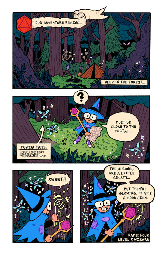 LICH LANDS BOOK 1, PAGE 1